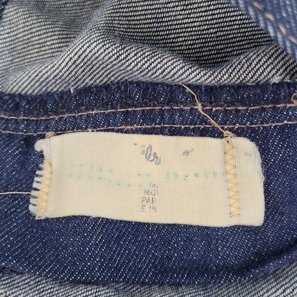 VTG Wrangler Blue Denim Western Cowboy Medium Wash Bootcut Jeans Size 28x34 - Picture 3 of 12